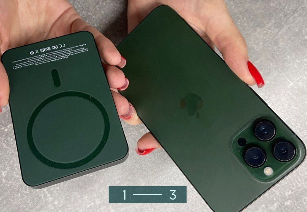 Power Bank: MagSafe 5000mA. Безпроводная зарядка. Киев - изображение 1