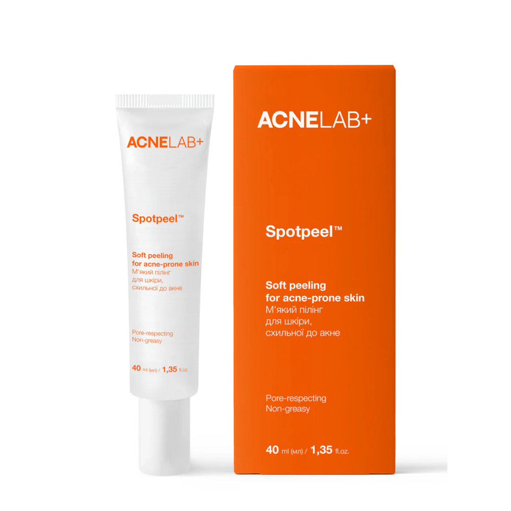 Мягкий пилинг для кожи склонной к акне Spotpeel Soft peeling for acne-prone skin ACNELAB+ 40 мл Киев - изображение 13