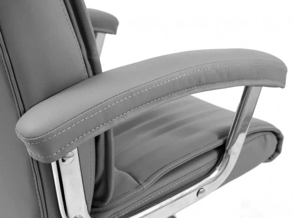 Офісне Крісло Керівника Richman Toronto Fly 2232 Хром М2 AnyFix Сірий Київ - фото 4