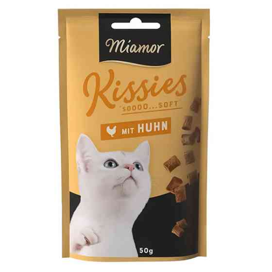 Miamor Kissies mit Huhn МИАМОР КИССИС КУРИЦА лакомство для котов Киев