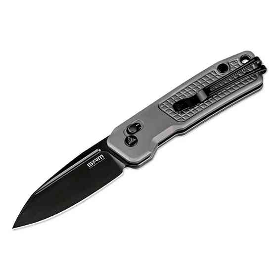 Ніж складаний кишеньковий SRM Scout 7229-AK (6.9 см) 14C28N / алюміній сірий Київ
