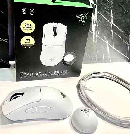 Мишка razer deathadder v4 pro white. Київ