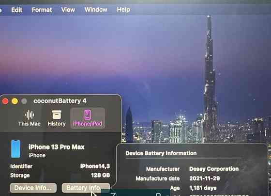 Айфон iPhone 13 Pro Max 128Gb. Київ