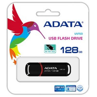 USB флеш накопичувач ADATA 128GB UV150 Black USB 3.0 (AUV150-128G-RBK) Вінниця - фото 6