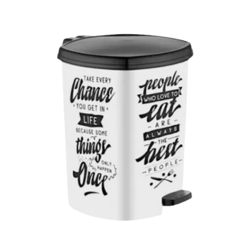 DECOR відро для сміття 11л (12) (x137 напис на білому) Житомир - фото 1