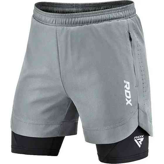 Компрессионные шорты для MMA серые MMA RDX T16 GREY/BLACK размер М Киев