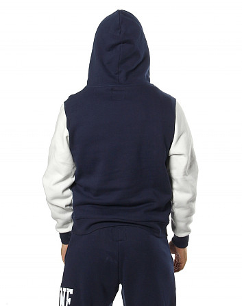 Толстовка Leone Fleece White/Blue XL Каменское - изображение 2