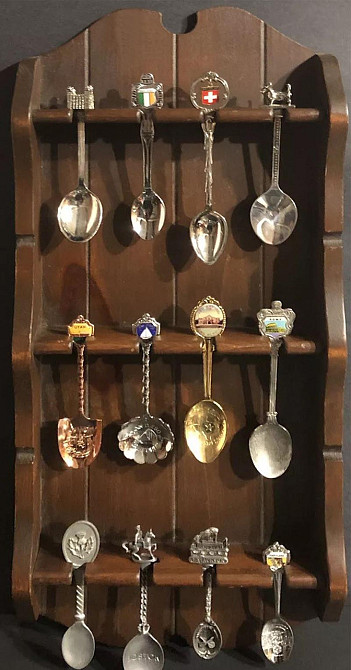 Полиця для колекції ложок "Лісман" капучино Миколаїв - фото 1