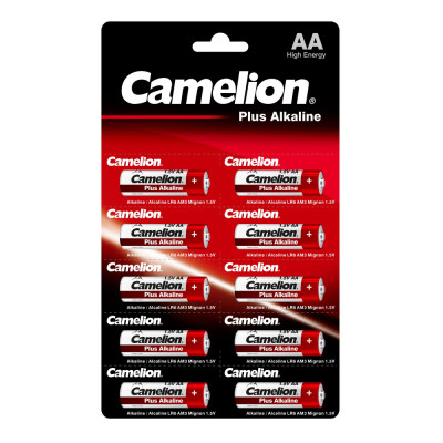 Батарейка Camelion AA LR6 Plus Alkaline * 10 (LR6-BP1x10P) Вінниця - фото 1