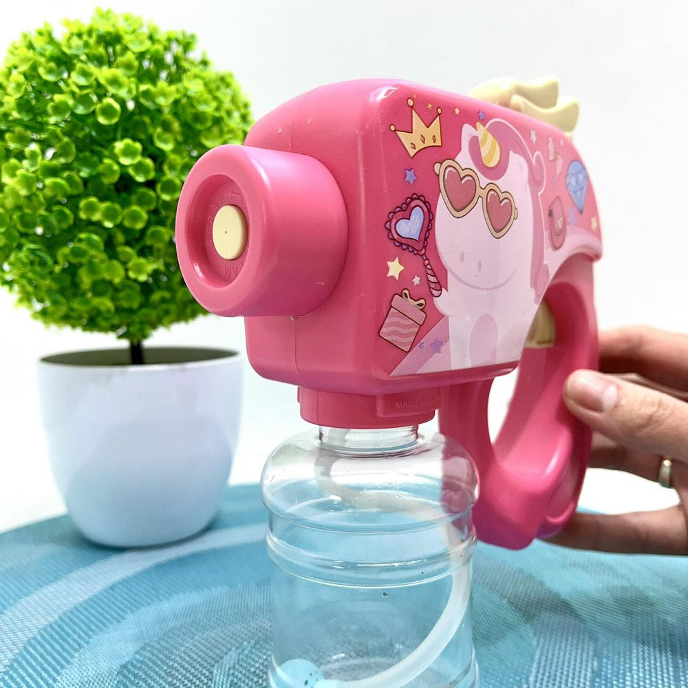 Автомат водяний на аккамуляторі 16см Рожевий (X4C) Чернігів - фото 5