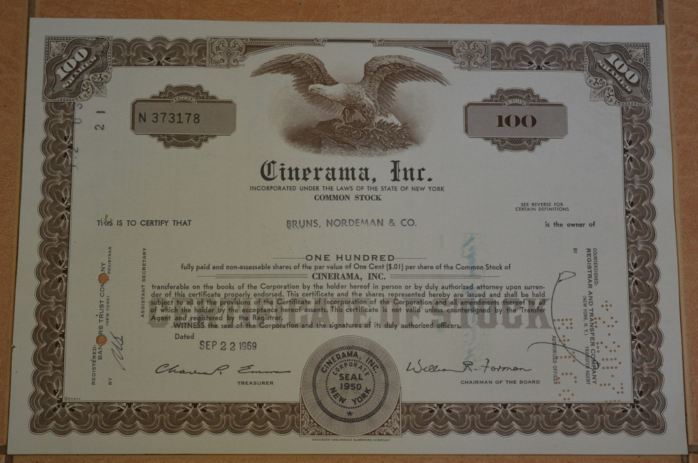 Акція. США. 1969 рік No373178 (Б-2) Полтава - фото 1