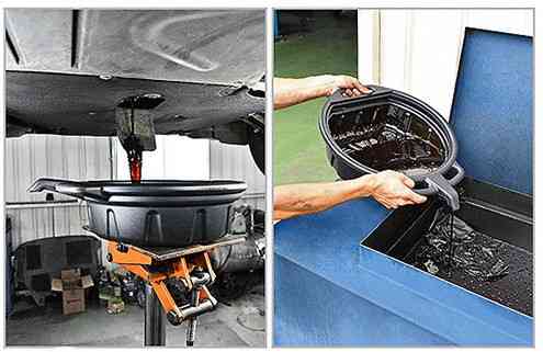 Ємність для зливу масла (піддон) 18л TOPTUL JDCE0118 Чернігів