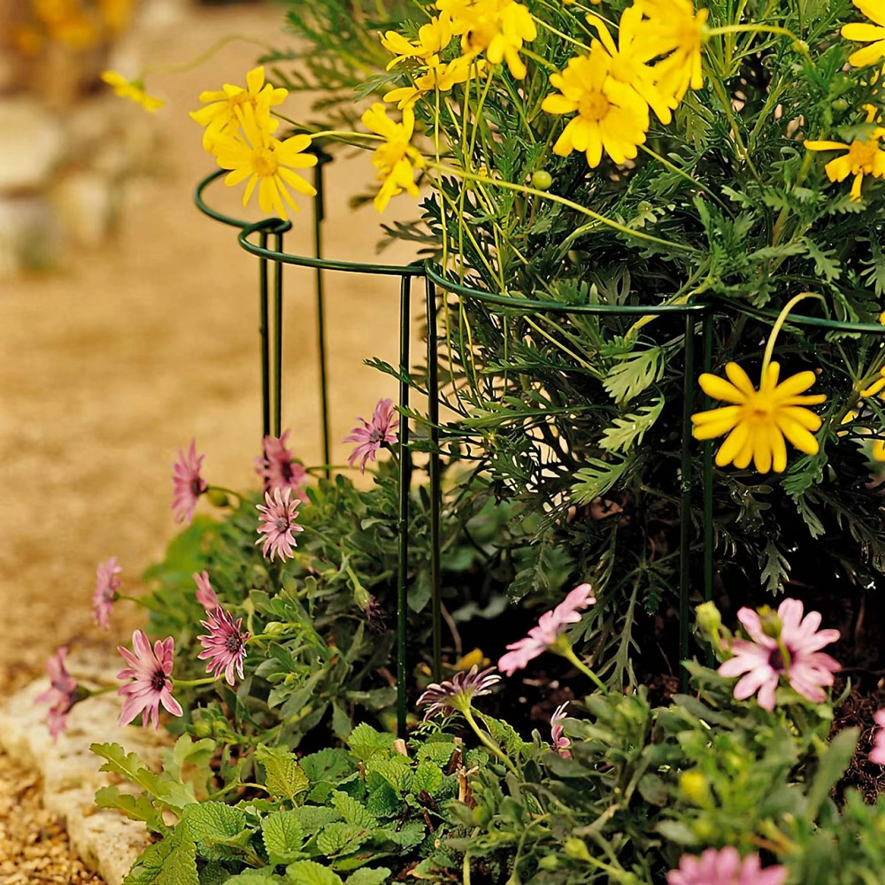 Набір садових огорож-підпірок 3 шт для підтримки рослин, квітів, саджанців, розсади розмір 25х40 см Кам'янець-Подільський - фото 6