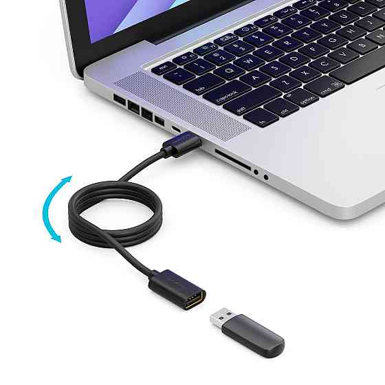 Кабель подовжувач USB 2.0 тато мама DeleyCON MK715 1,5м Луцк