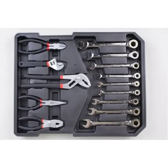 Набір FERRUM FRSS186R — UK якість, 186 од. у кейсі на колесах Львів