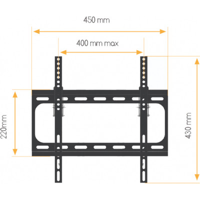 Кронштейн ACCLAB AL-FR40/T (1283126485794) Вінниця - фото 2