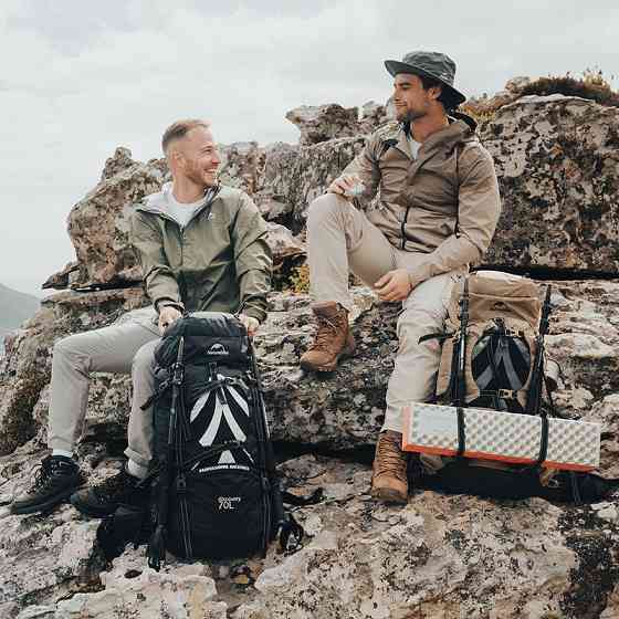 Рюкзак туристичний Naturehike NH70B070-B, 70 л + 5 л, світло-коричневий Київ