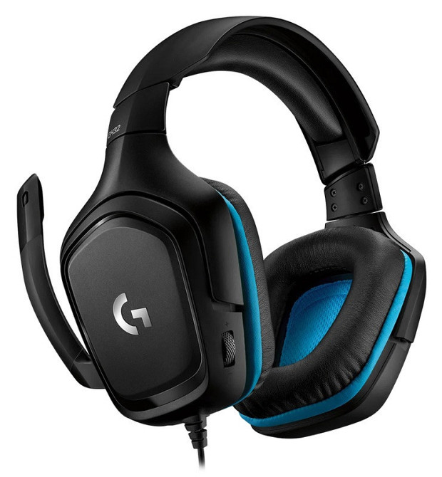 Гарнітура Logitech G432 Black (981-000770) чорний/синій Харьков - изображение 11