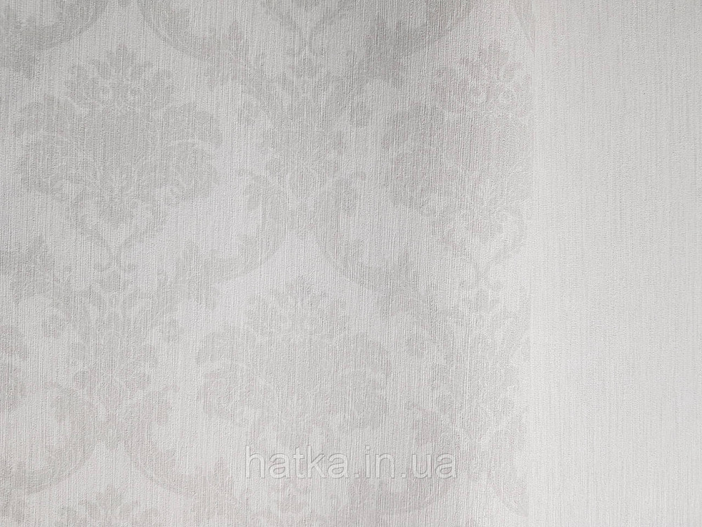 Шпалери вінілові на флізелін Rasch Ornament 1.06х10 вензелі завитки класика світлі сіро-бежеві 973105 Київ - фото 2