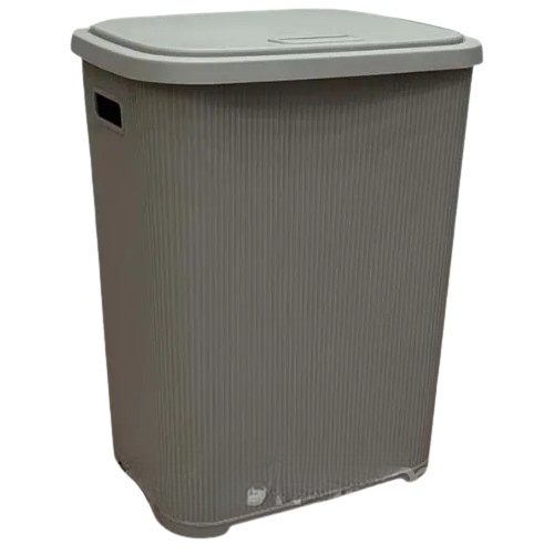Кошик для білизни 67л сірий Nostalgia ELIF Житомир - фото 1