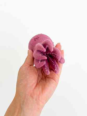 Мягкая фетровая игрушка кальмар ручной работы – безопасная развивающая игрушка Киев