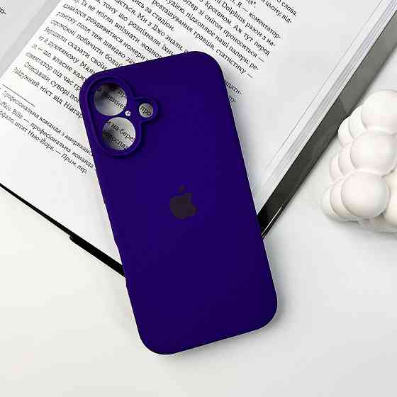 Чехол для iPhone 16/22, защитный, темно-фиолетовый Киев