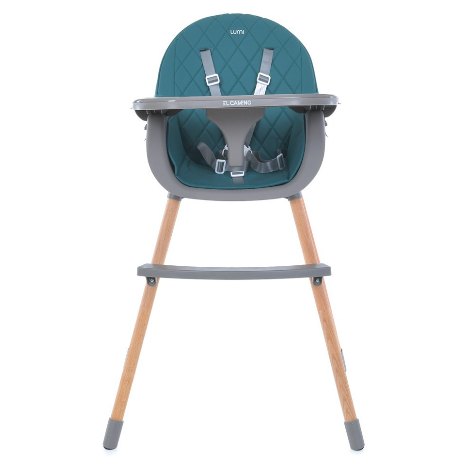 Стільчик для годування LUMI ME 1111 Teal екошкіра Вінниця - фото 2