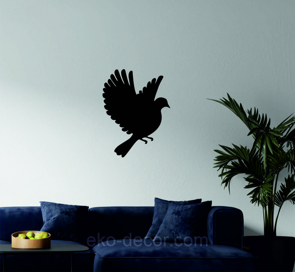 Декоративное настенное Панно «Птичка» Декор на стену(цена за 1шт) Киев - изображение 1