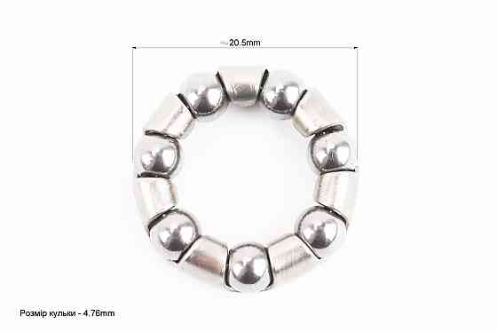 Підшипник ХВЗ передньої втулки 3/16" (Ø4,76) х 7 кульок, від 40шт -20% Київ