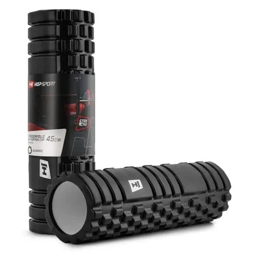 Роллер для кросфіту та йоги EVA 45*14 см Hop-Sport чорний Київ
