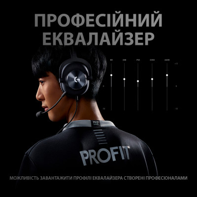 Навушники Logitech G PRO X Gaming Headset Black (981-000818) Вінниця - фото 7