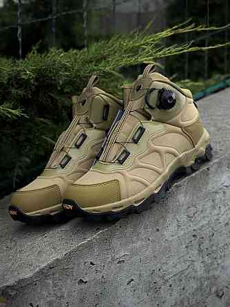 Мужские военные тактические ботинки койот демисезонные, прочная обувь для походов, службы, активного использов Львов
