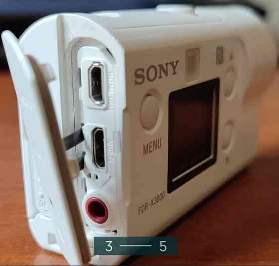 Екшн-камера: SONY X 3000.Продам свою екшн-камеру Sony X3000. Харків