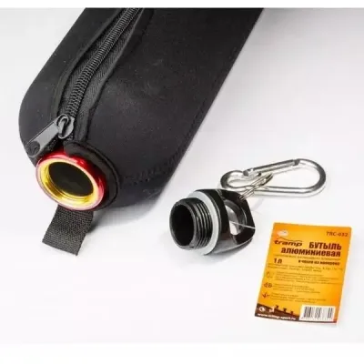 Пляшка для води Tramp у неопреновому чохлі 1 л (UTRC-032) Вінниця - фото 8