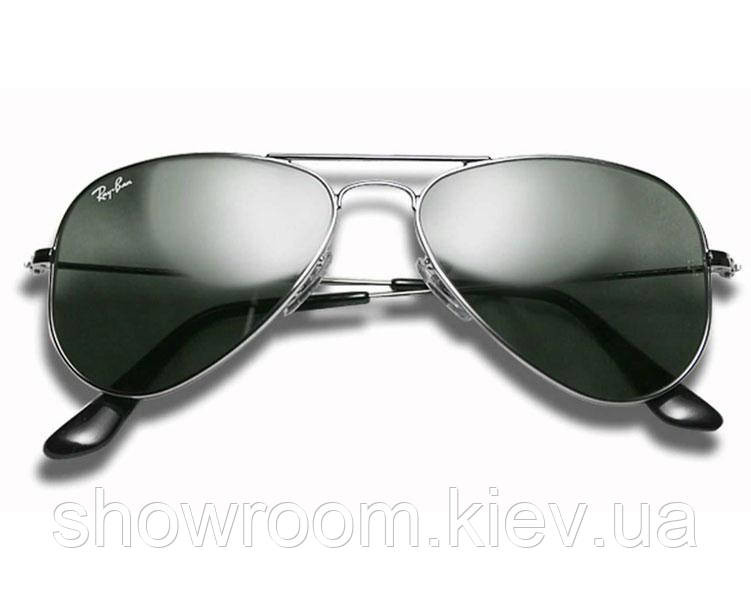 Чоловічі сонцезахисні окуляри Ray ban aviator 3026 (W3177) Lux Київ - фото 2