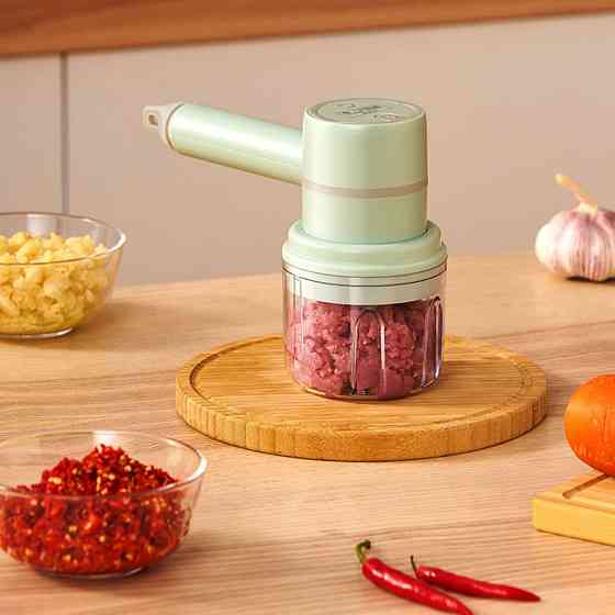 Аккумуляторный миксер с 2 насадками,от USB Portable mixer,Белый SBR Киев