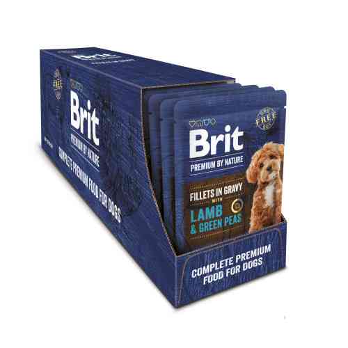Корм вологий Brit Premium Fillets in Gravy Multipack д/собак малих порід філе в соусі Мультипак 12 шт х 85 г Київ