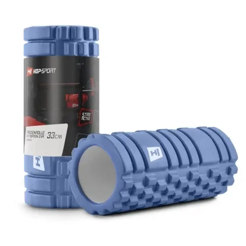 Ролер для крофіту та йоги 33*14 см Hop-Sport A033 блакитний Київ