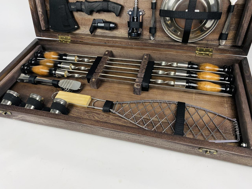 Подарочные наборы шампуров Grill Master. Оригинальный подарок мужчине, папе, куму, другу Тернополь - изображение 8