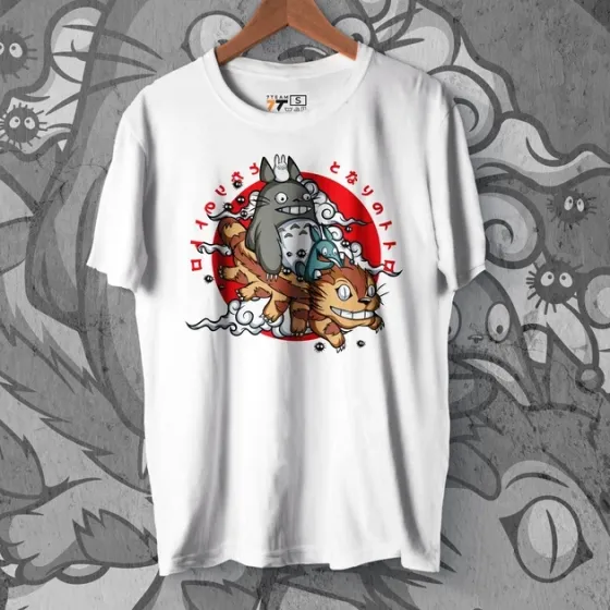 Футболка для подростка мальчика с принтом Тоторо 2 WE Размер 160 Anime10981 Днепр