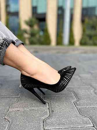 Seastar Туфлі жіночі SEASTAR чорні еко-замша 37р.-24см. 38р.-24.5см. 39р.-25см. (LE016P 1922) Коломыя