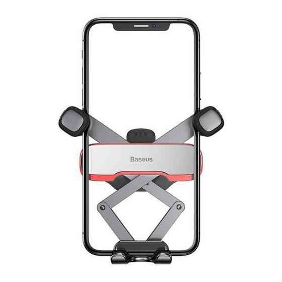 Автотримач для телефона Baseus Mr Hui Gravity Car Mount Silver Одеса