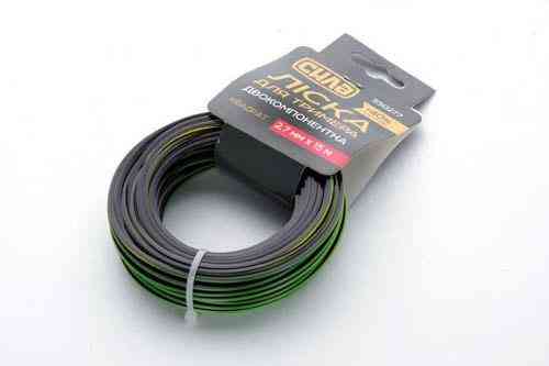 Ліска для тримера двухкомпонентна 2,0мм квадрат 15м СИЛА Київ