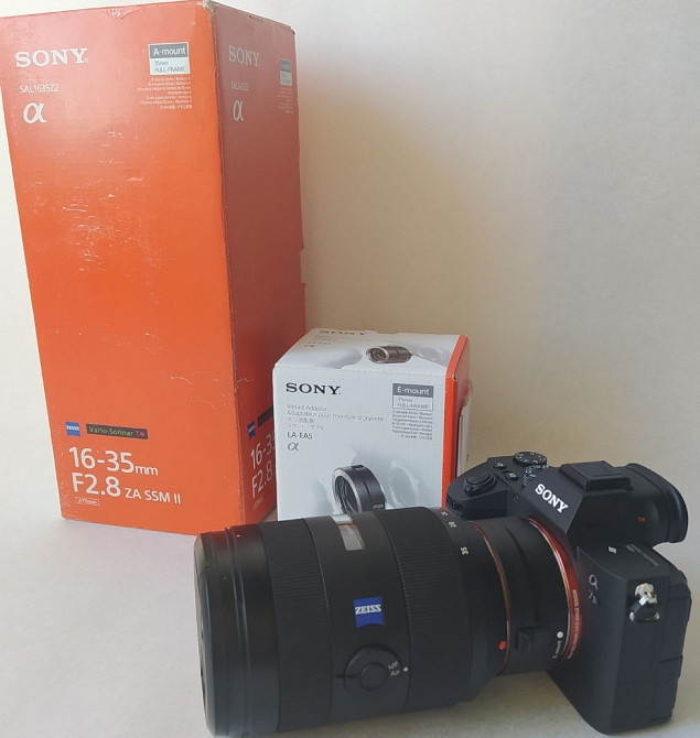 Объектив Sony SAL1635Z2 16-35mm f/2,8 SSM II также есть адап. на E-mount Харьков - изображение 3