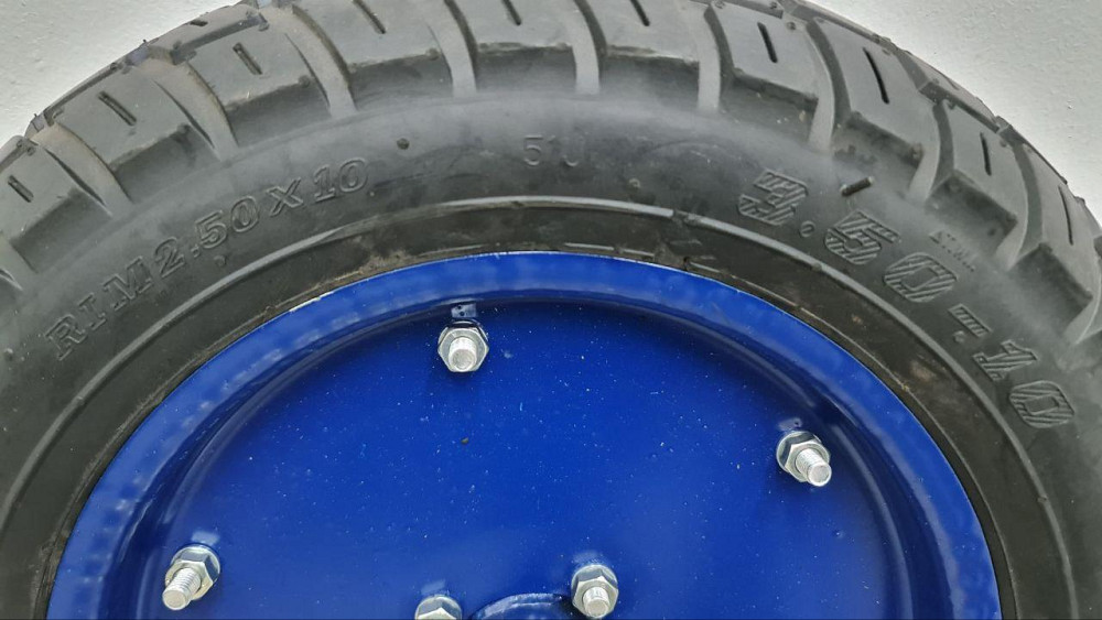 Колесо для тачки Garden joys Размер 3.50-10 Колесо на тележку садовую Колеса для строительных тачек Белая Церковь - изображение 7