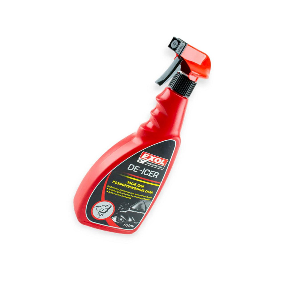 Размораживатель стекол Exol (500мл) спрей Мукачево - изображение 1