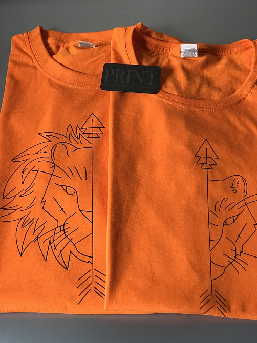 Парні футболки для хлопця та дівчини ЛЕВ/ЛЬВИЦЯ Чернівці - фото 7