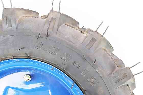 Колесо на мотоблок у зборі 6,00-12 10PR "насічка"+ ступиця Київ