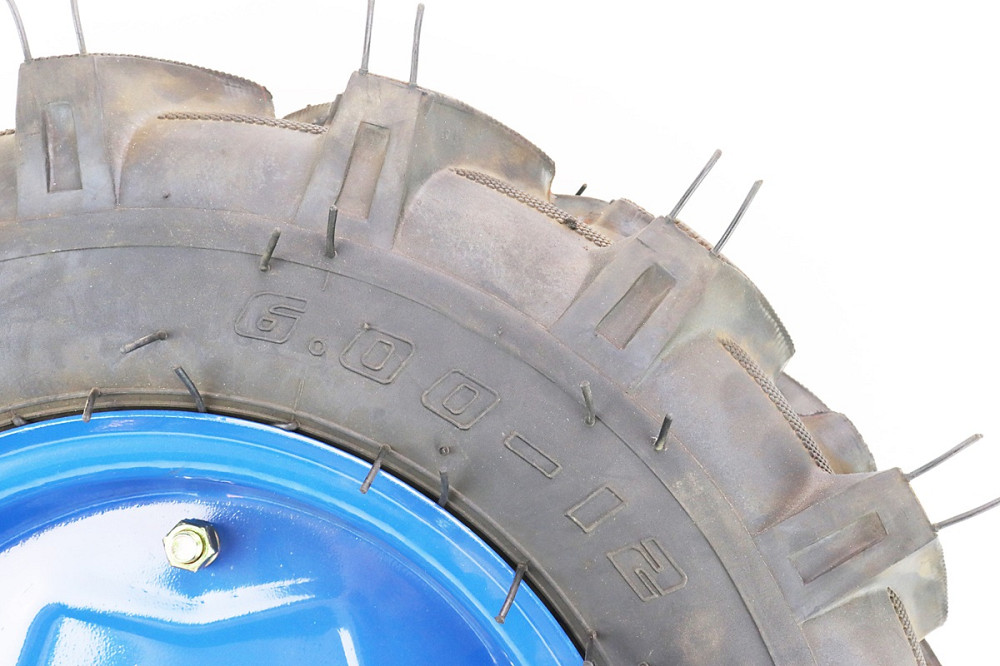 Колесо на мотоблок у зборі 6,00-12 10PR "насічка"+ ступиця Київ - фото 3