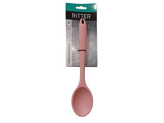 Ложка кухонна 27см силіконова 29-305-143 ТМ RITTER Київ